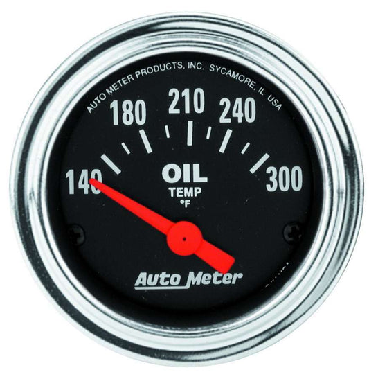 Autometer 2-1/16in Oil Temp Gauge 140-300 MPN ATM2543