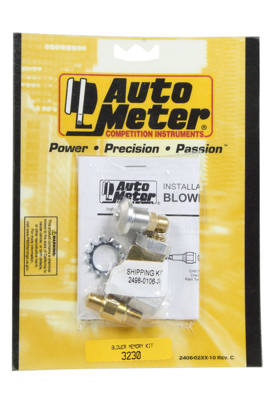 Autometer Blower Memory Kit MPN ATM3230