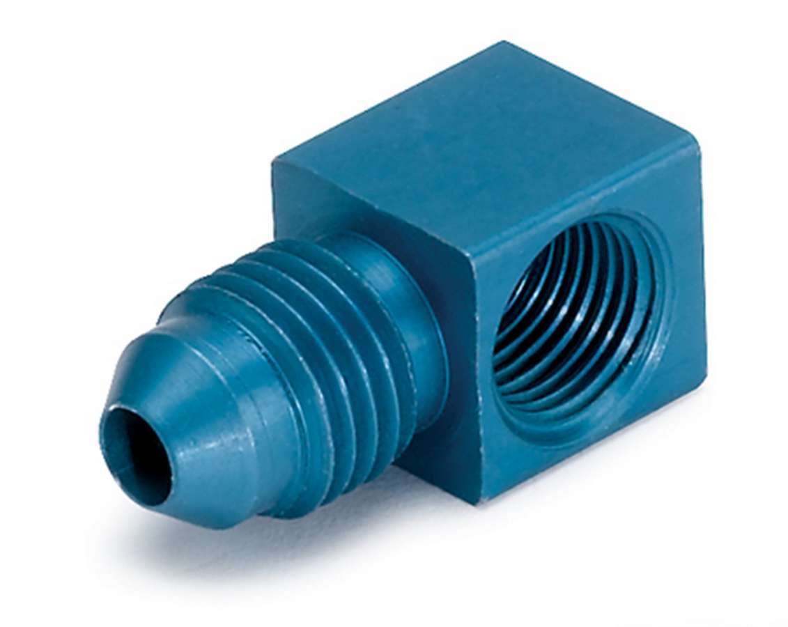 Autometer  -4an 90 Degree Fitting - Blue 3278