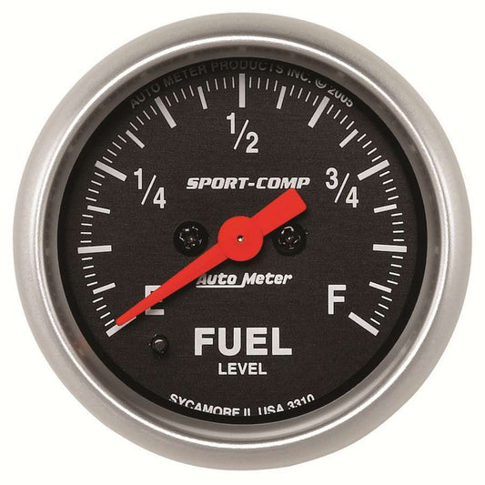 Autometer 2-1/16in S/C Fuel Level Gauge MPN ATM3310 Ram