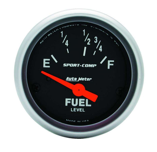Autometer 2-1/16in Sport Comp. Fuel Level Gauge MPN ATM3318
