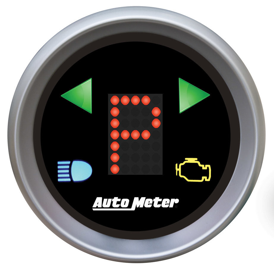 Autometer 2-1/16 Gauge PRNDL+ Black Face MPN ATM3359