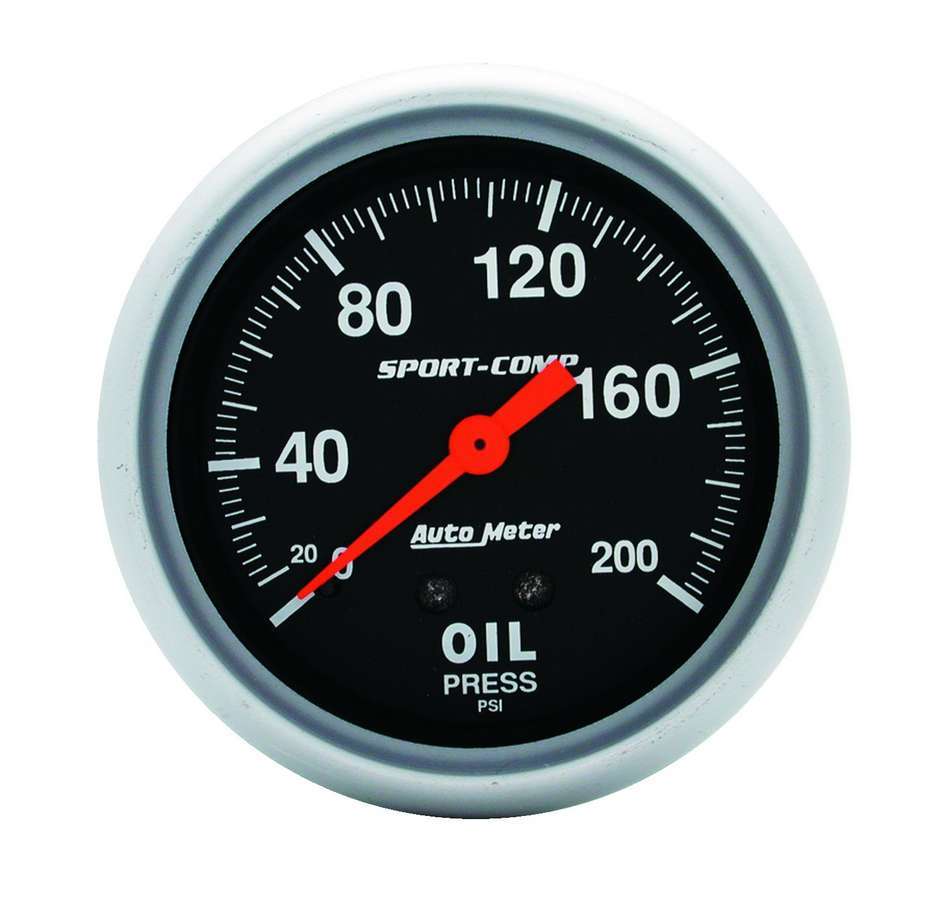 Autometer  0-200 Oil Pressure Gauge  3422