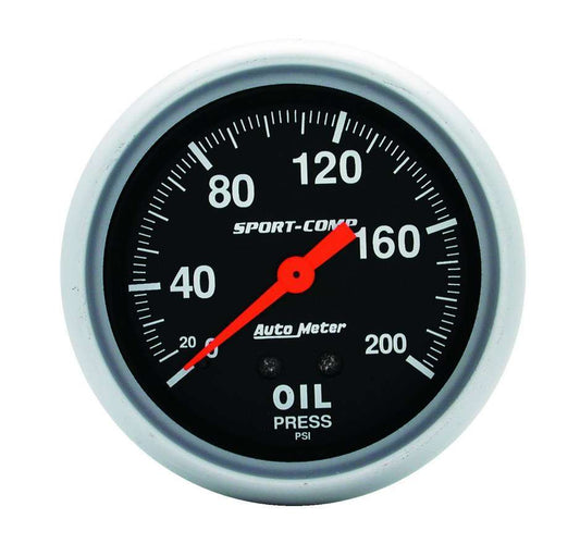 Autometer 0-200 Oil Pressure Gauge MPN ATM3422