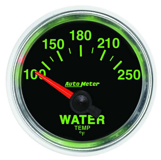 Autometer 2-1/16 GS Water Temp Gauge - 100-250 MPN ATM3837
