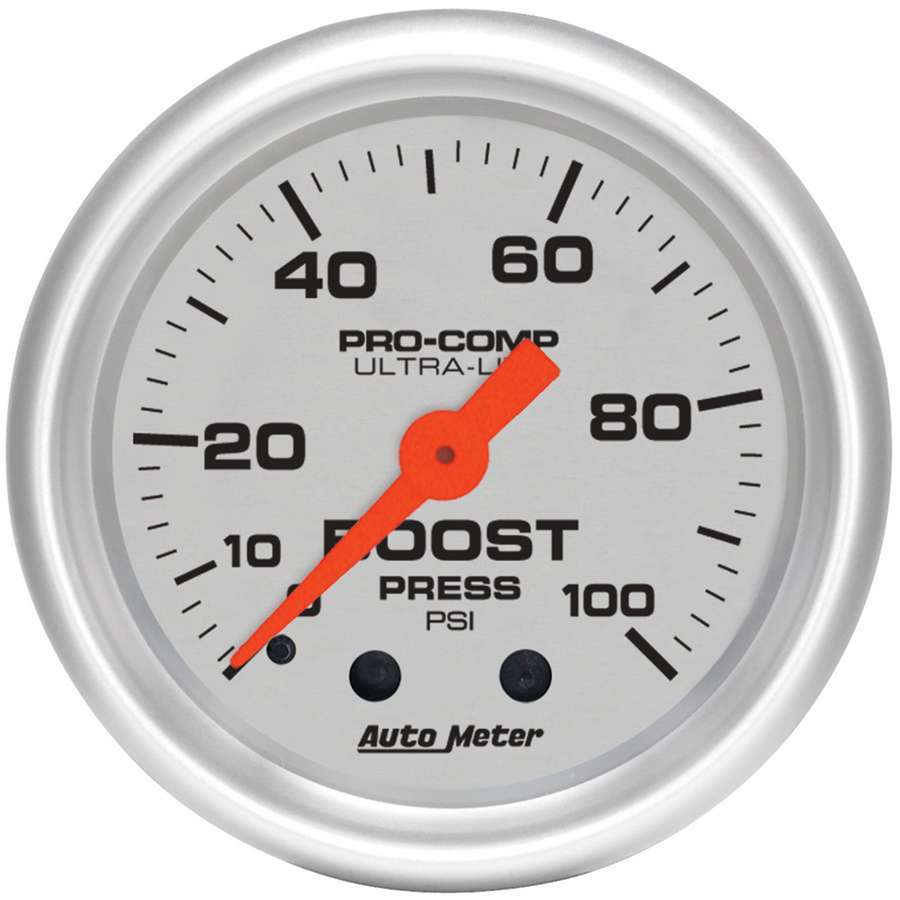Autometer 2-1/16in U/L Boost Gauge 0-100psi MPN ATM4306
