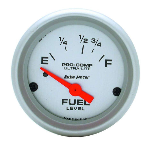 Autometer 2-1/16in Ultra-Lite Fuel Level Gauge MPN ATM4318