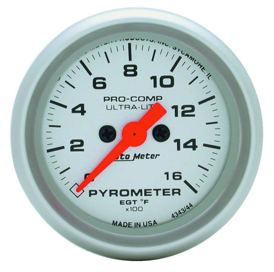 Autometer 2-1/16in U/L EGT Pyrometer Kit 0-1600 MPN ATM4344