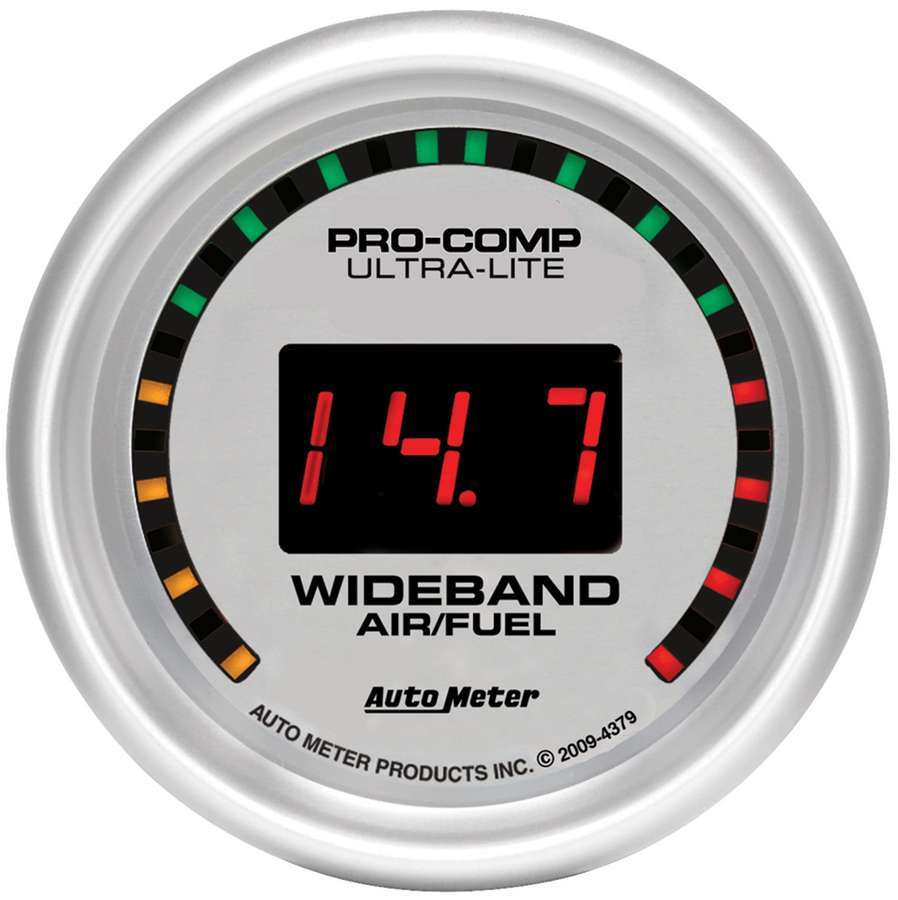 Autometer 2-1/16 U/L Wide Band Street Air/Fuel Gauge MPN ATM4379