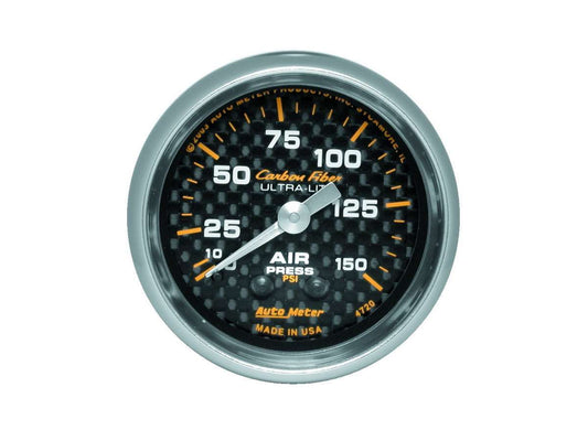 Autometer  2-1/16in C/F Air Press. Gauge 0-150psi 4720