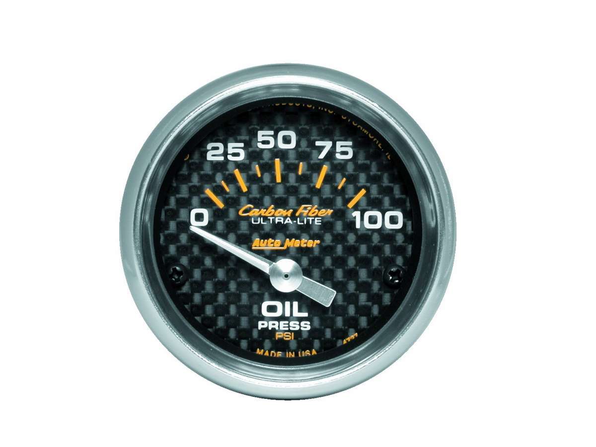 Autometer C/F 2-1/16in Oil Pressure Gauge 0-100PSI MPN ATM4727