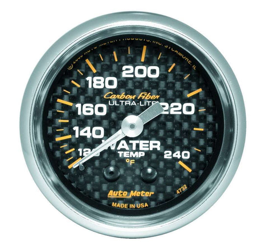 Autometer 2-1/16in C/F Water Temp. Gauge 120-240 MPN ATM4732