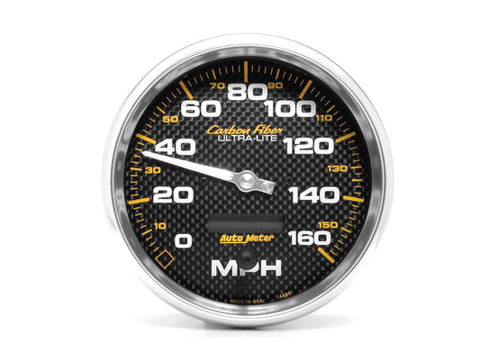 Autometer C/F 5in 160MPH In-Dash Speedometer MPN ATM4889 Ram