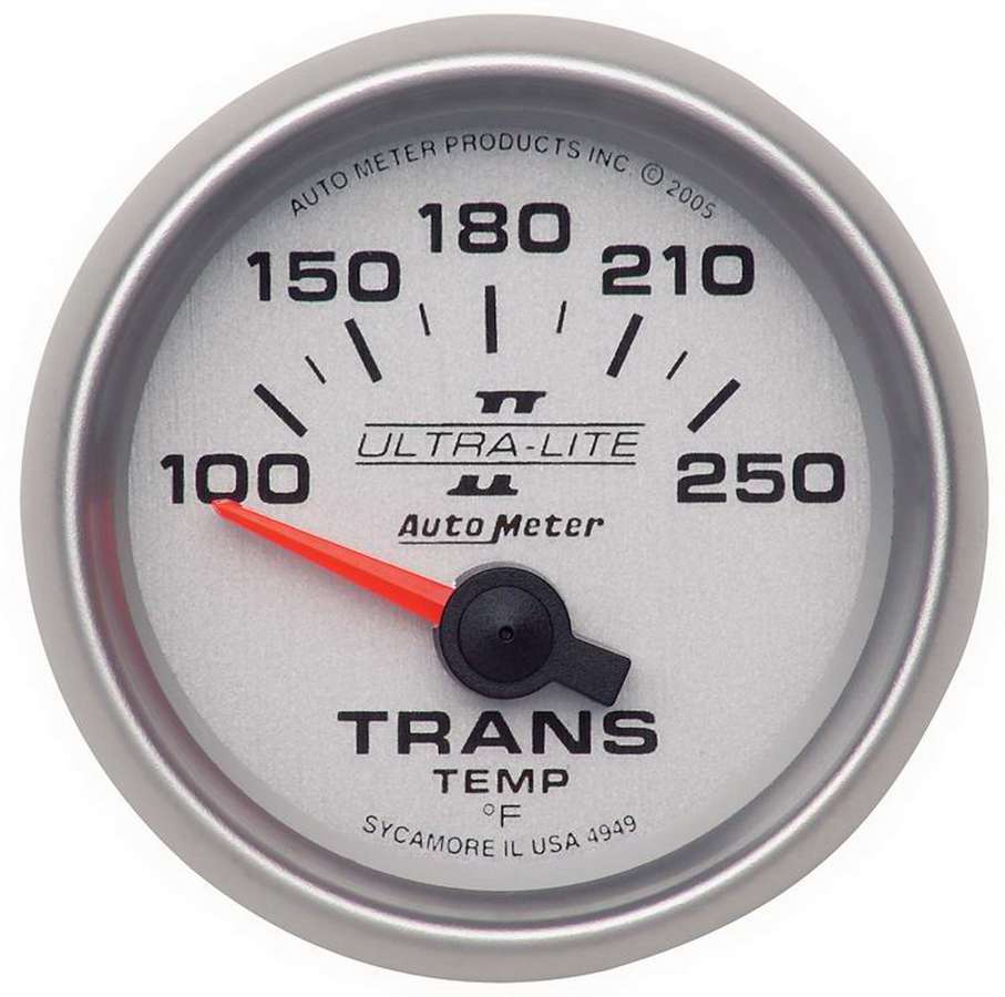 Autometer  2-1/16in U/L II Trans. Temp. Gauge 100-250 4949