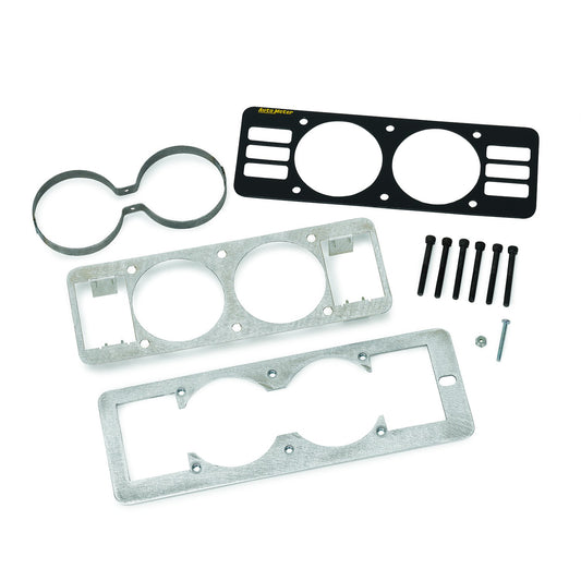 Autometer 87-93 Mustang 2-5/8in Dual Gauge Cage MPN ATM50101 For Ford Mustang 1987-93