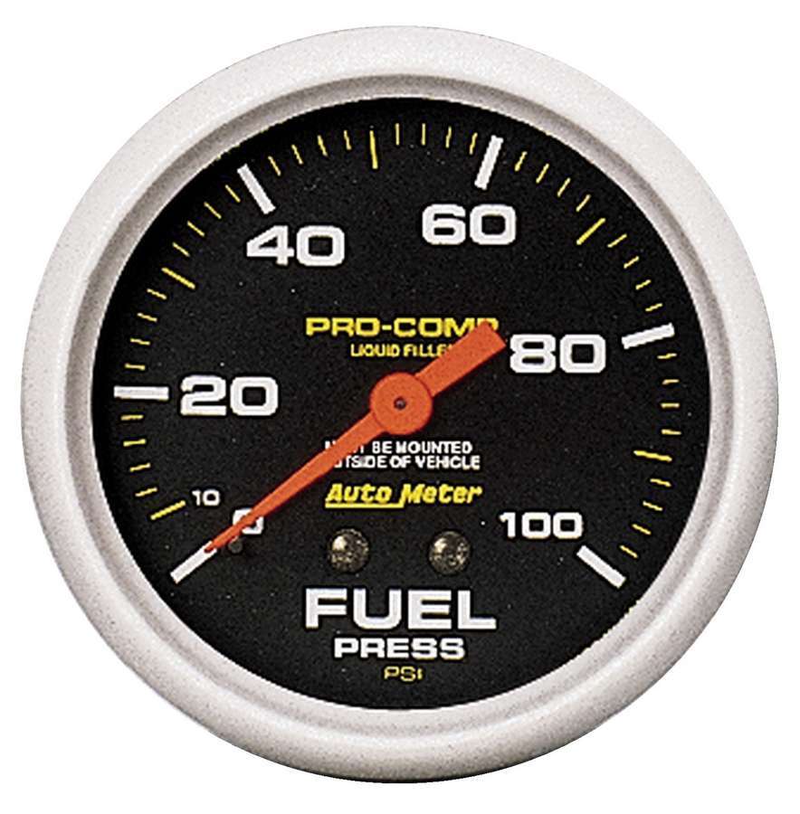 Autometer 0-100 Fuel Pressure Gaug MPN ATM5412