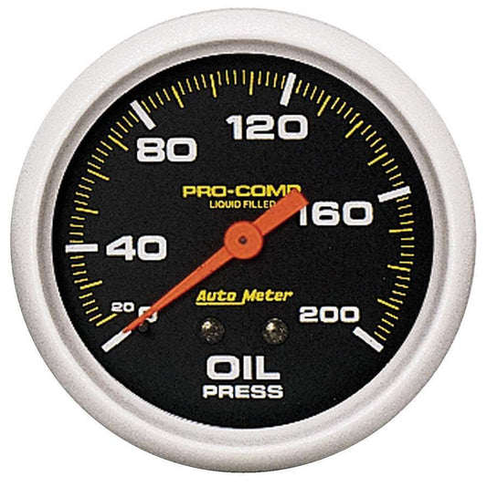 Autometer 0-200 Oil Pressure Gauge MPN ATM5422