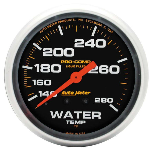 Autometer 140-280 Water Temp Gauge MPN ATM5431