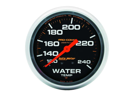 Autometer 120-240 Water Temp Gauge MPN ATM5432