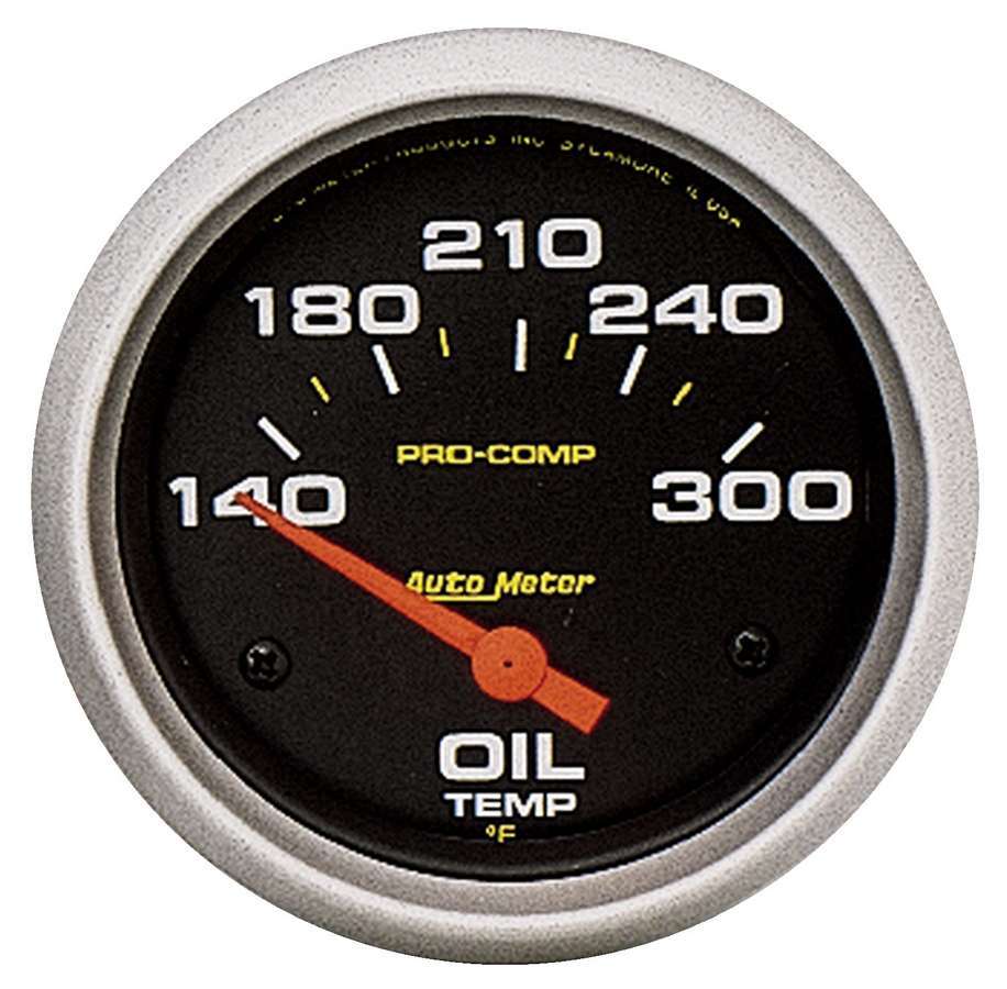 Autometer Pro-Comp 2-5/8in Oil Temp. 140-300 F. Elect. MPN ATM5447