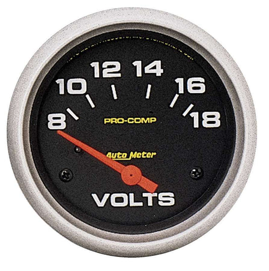 Autometer 8-18 Volt Voltmeter MPN ATM5492