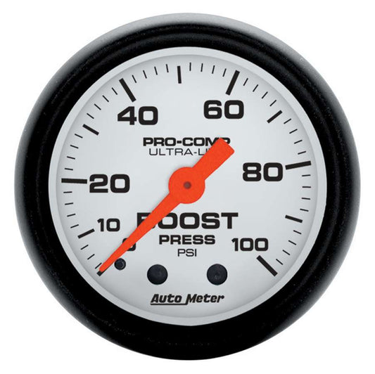 Autometer 2-1/16in P/S Boost Gauge 0-100psi MPN ATM5706