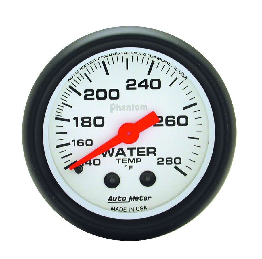 Autometer  Phantom 2 1/16in Water Temp 140-280 5731