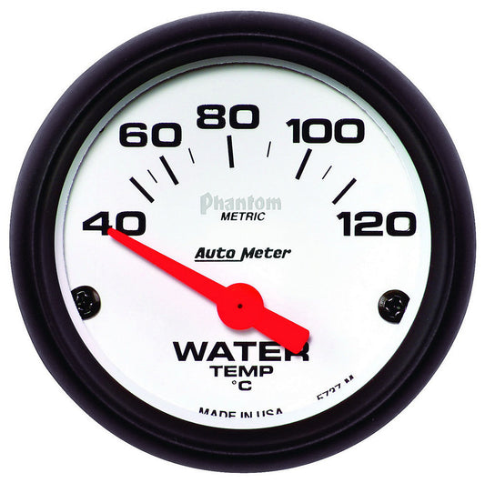 Autometer 2-1/16 Phantom Water Tmp Gauge - Elec. MPN ATM5737-M