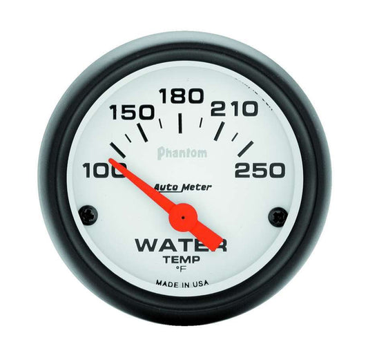 Autometer Phantom 2 1/16in Water Temp 100-250 Elec. MPN ATM5737