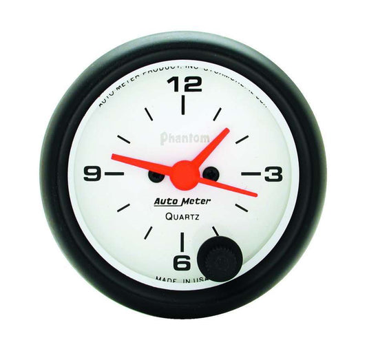 Autometer 2-1/16in Phantom Clock MPN ATM5785