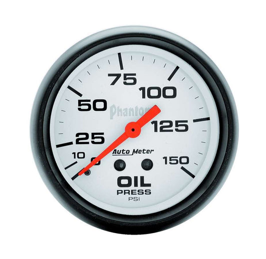 Autometer 2-5/8in Phantom Oil Pressure Gauge 0-150psi MPN ATM5823