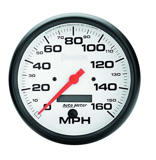 Autometer 5in Phantom Speedometer 160mph MPN ATM5889 Ram