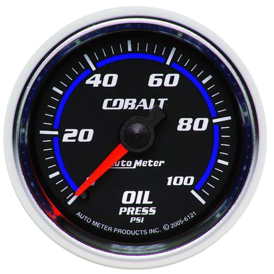 Autometer  2-1/16in C/S Oil Pressure Gauge 0-100psi 6121