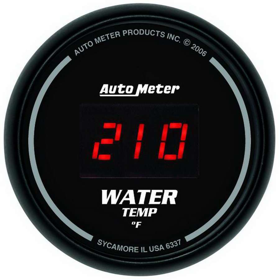 Autometer 2-1/16 DG/B Water Temp Gauge MPN ATM6337