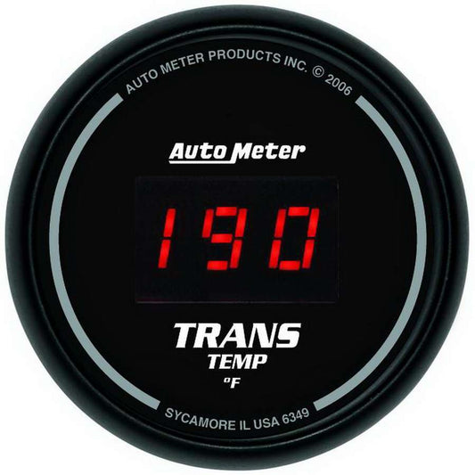 Autometer 2-1/16in DG/B Trans Temp Gauge MPN ATM6349