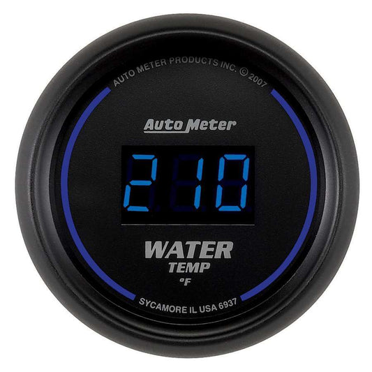 Autometer 2-1/16 Water Temp Gauge 0-340F Digital MPN ATM6937