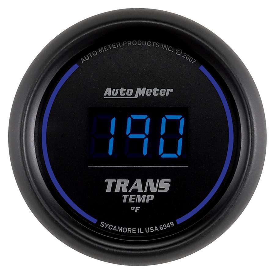 Autometer 2-1/16 CB Trans Temp Gauge  Digital ATM6949