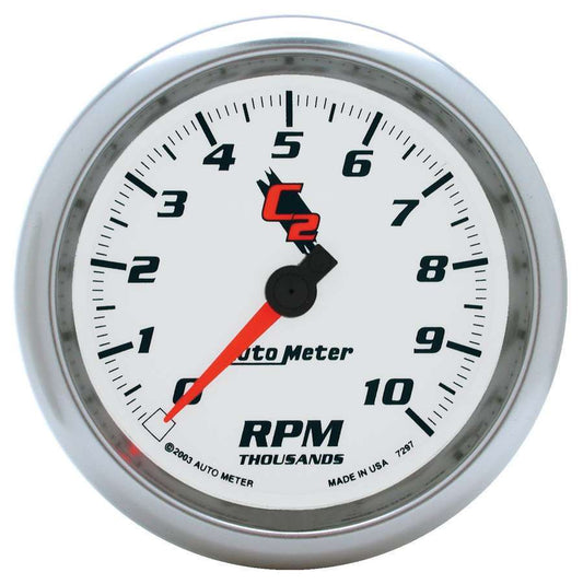 Autometer 3-3/8in C2/S Tach - 10000 RPM MPN ATM7297