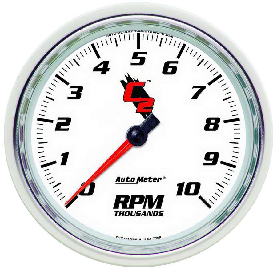 Autometer 5in C2/S In-Dash Tach 10K RPM MPN ATM7298