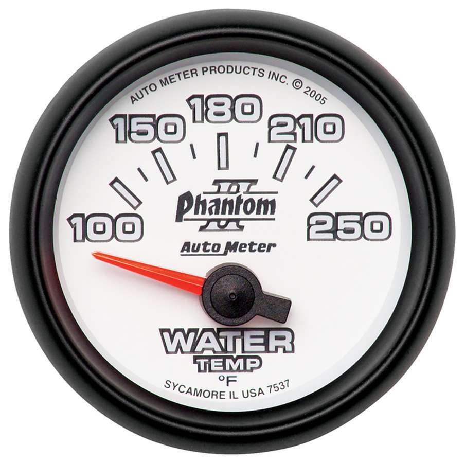 Autometer 2-1/16in P/S II Water Temp. Gauge 100-250 MPN ATM7537