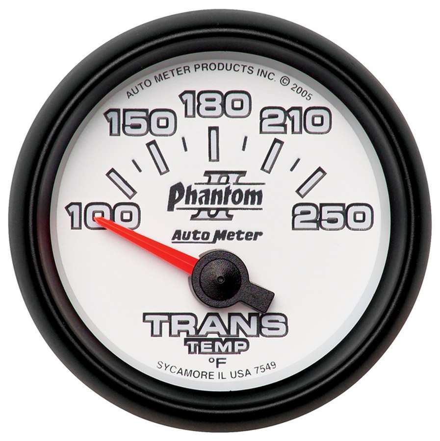 Autometer  2-1/16in P/S II Trans. Temp. Gauge 100-250 7549