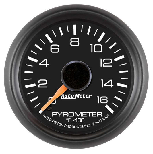 Autometer 2-1/16 Pyrometer Gauge - GM Diesel Truck MPN ATM8344 For GM