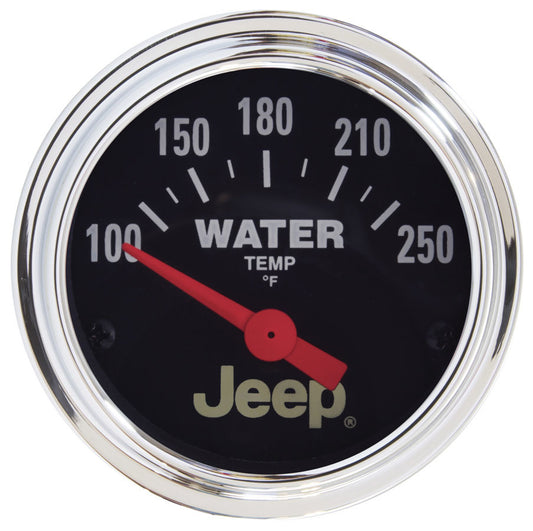 Autometer 2-1/16 Water Temp Gauge - Jeep Series MPN ATM880241 For Jeep