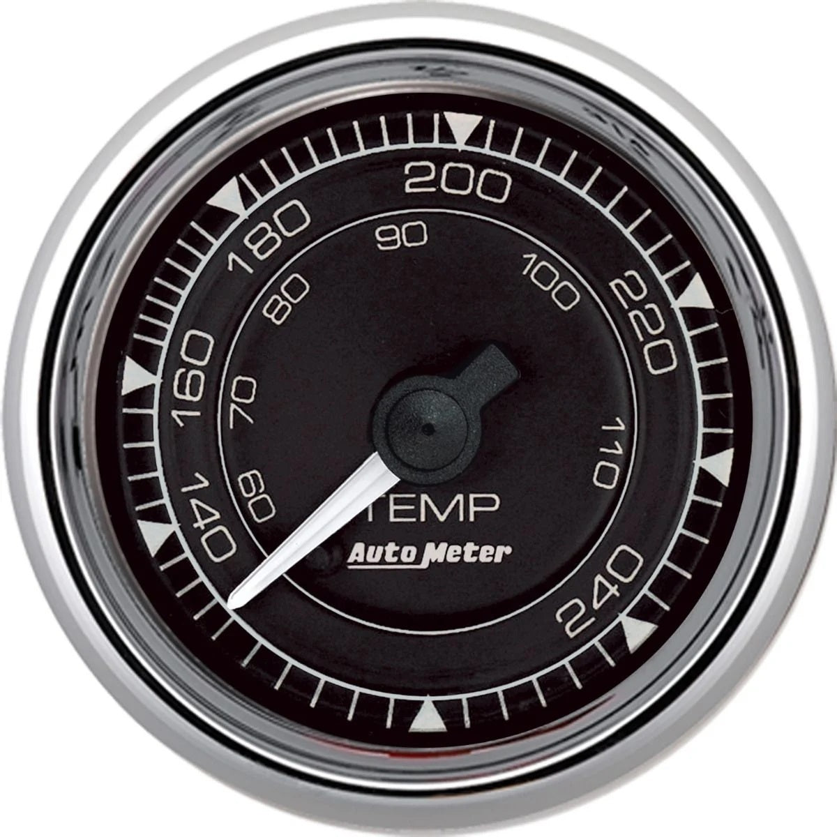 Autometer 2/16 Chrono Chrome Gauge Temp 120-240 Degree MPN ATM9732