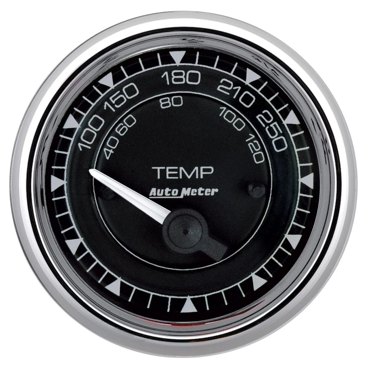 Autometer 2/16 Chrono Chrome Gauge Temp 100-250 Degree MPN ATM9737