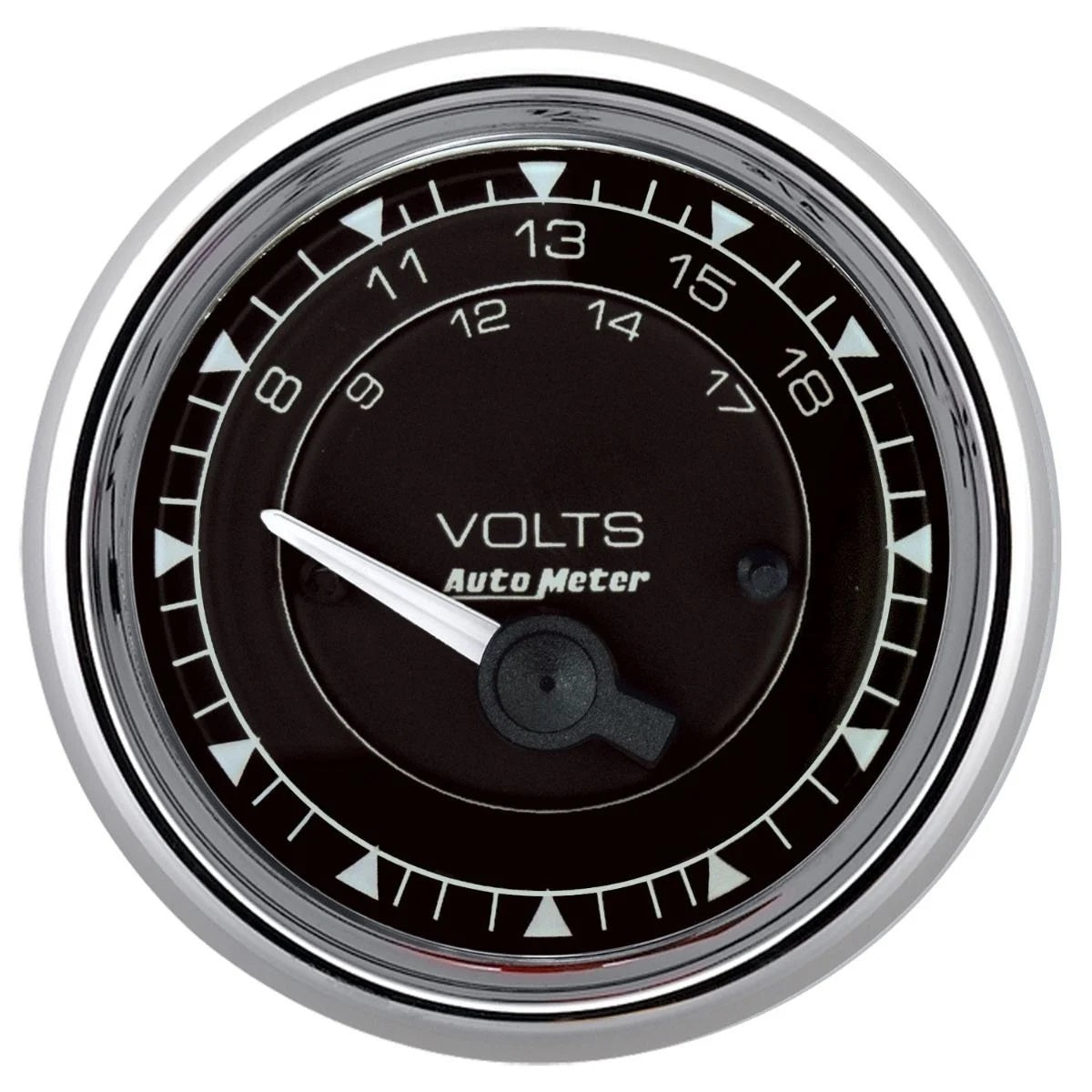Autometer 2/16 Chrono Chrome Gauge Voltmeter 18-Volt MPN ATM9792