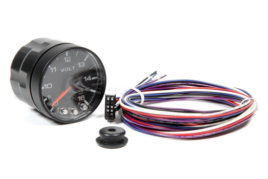 Autometer Spek-Pro 2-1/6 Gauge Voltmeter w/Peak Mem. MPN ATMP344328