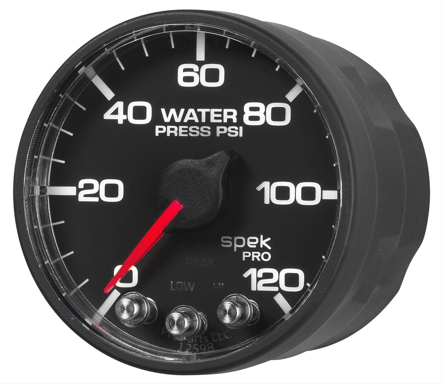 Autometer  2-1/16 Spek-Pro Water Pressure Gauge 120psi P345328