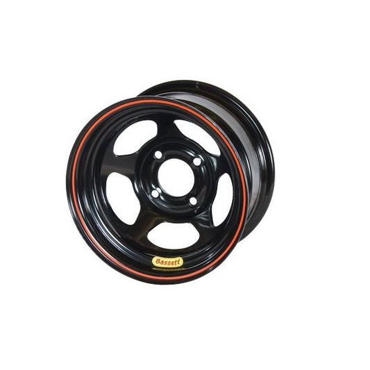 Bassett  Wheel 13x8 4x4.25in 3in BS Black 38SP3