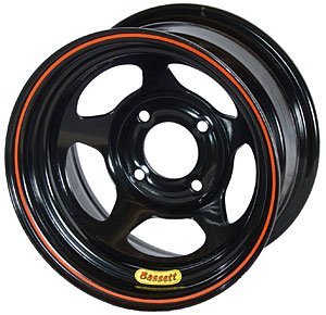 Bassett   13x8 4x4.25in 4in BS Black  BAS38SP4